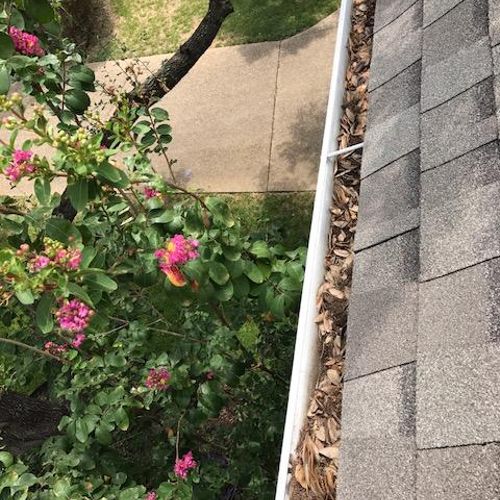 Before Gutter Clean Out