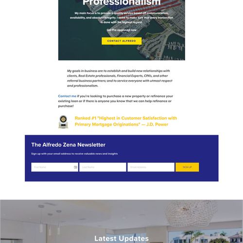 alfredozena.com | web design, graphic design, content marketing