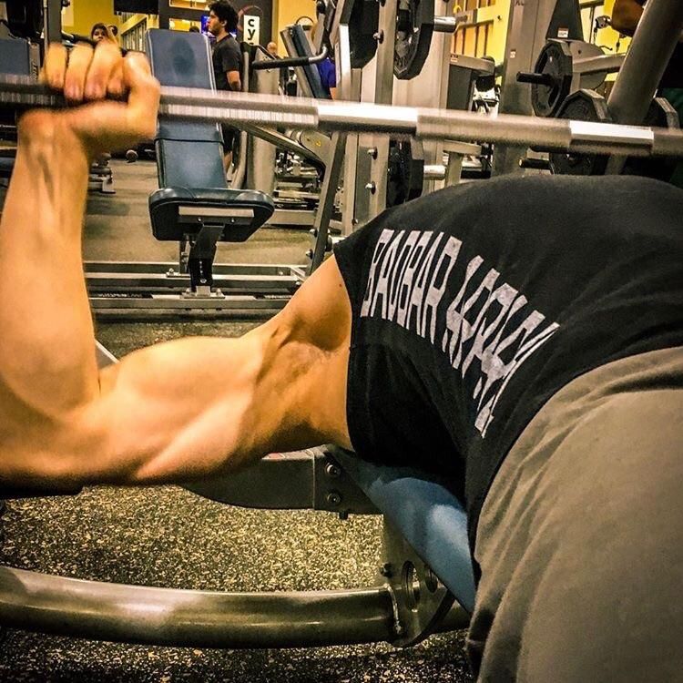 this is a client who models so he has to stay in s