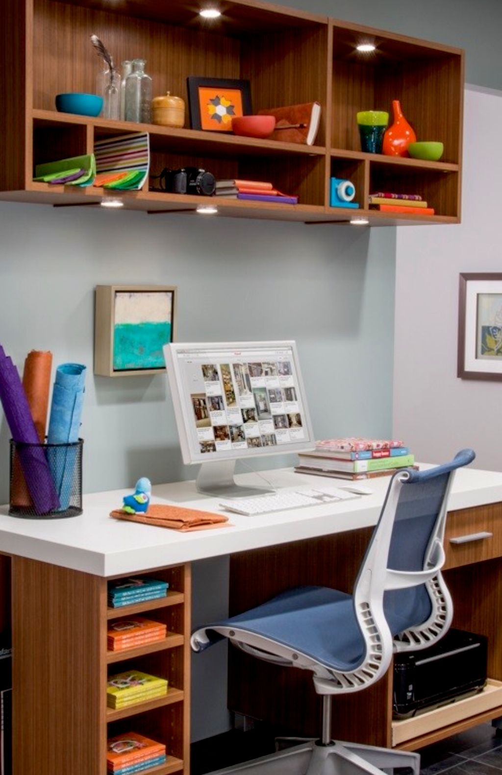 Office Professional Organizing. Color coding used 