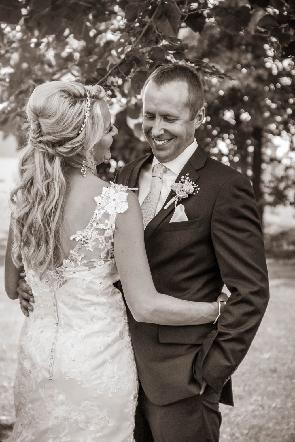 Bride and groom