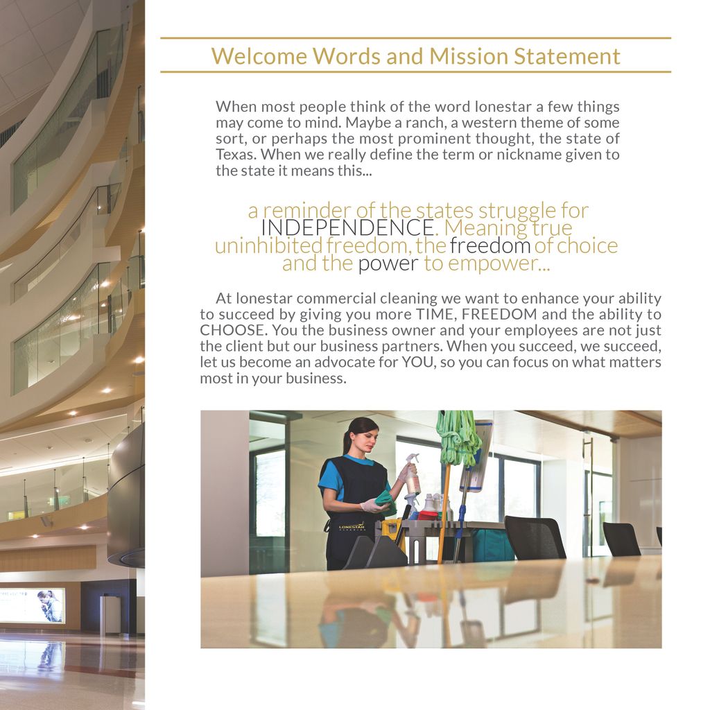 Inside right front page of booklet