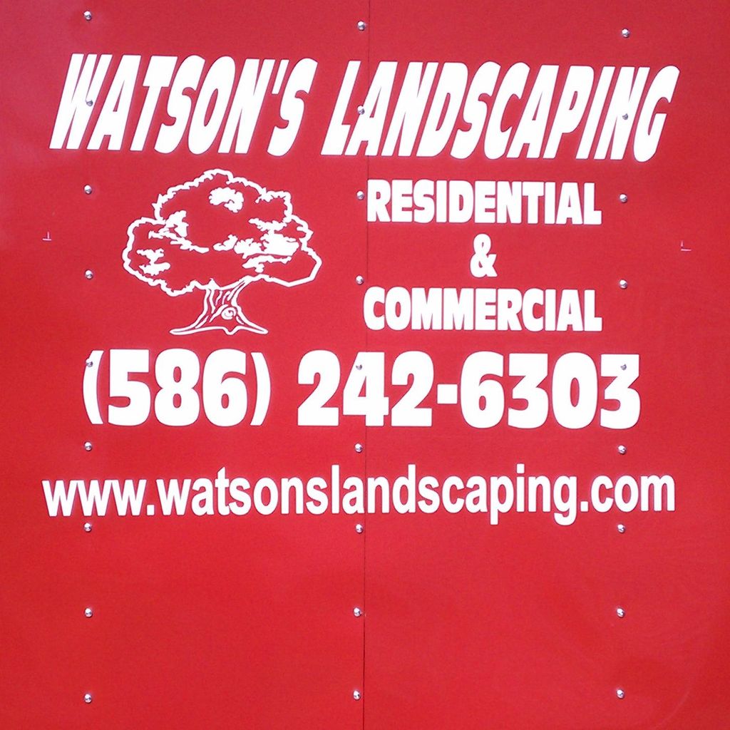 Watson's Landscaping, Inc.