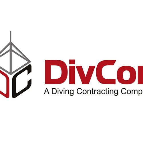 Logo for deep sea diving company
