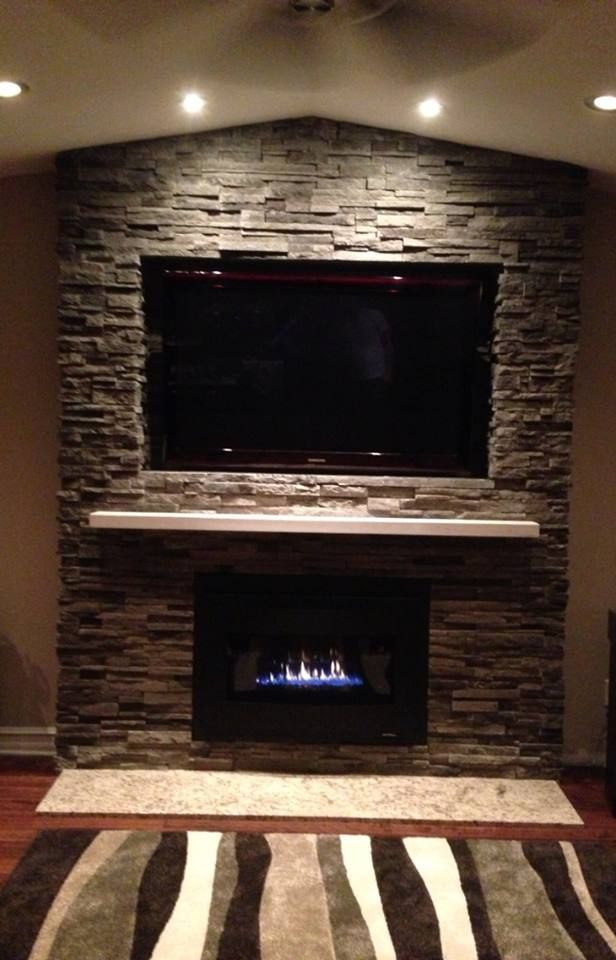 Custom Fireplace/ TV Surrounds. Direct Vent Firepl