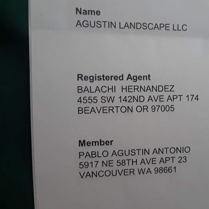 Agustin Landscape LLC