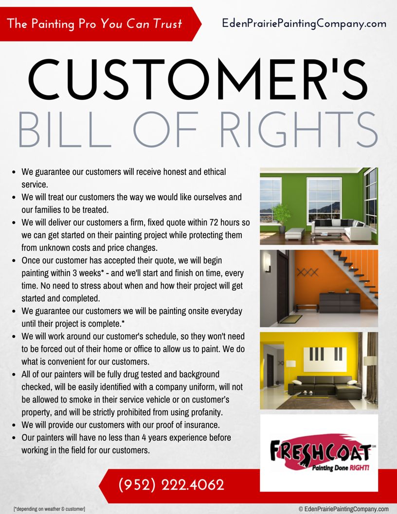 We Care About Your Walls As Much As Our Own. You s