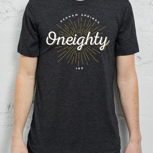 I designed this shirt for Oneighty, a youth group 