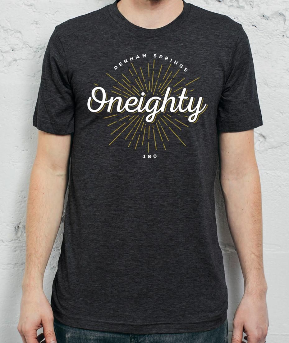 I designed this shirt for Oneighty, a youth group 