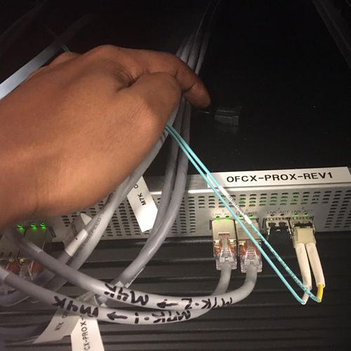 network device installation