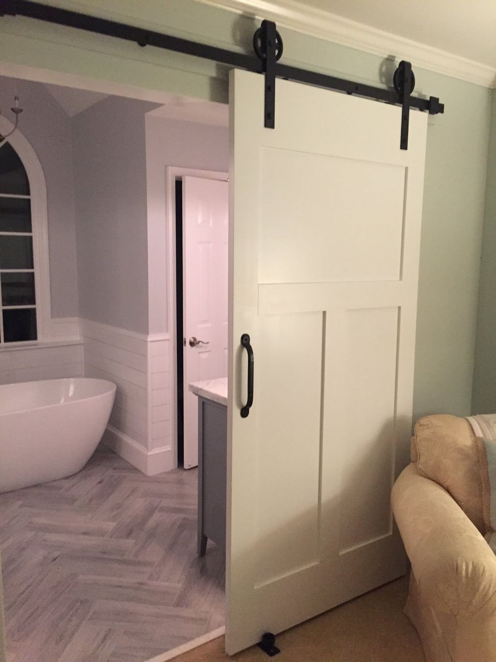 Alpharetta Bathroom Barn Door