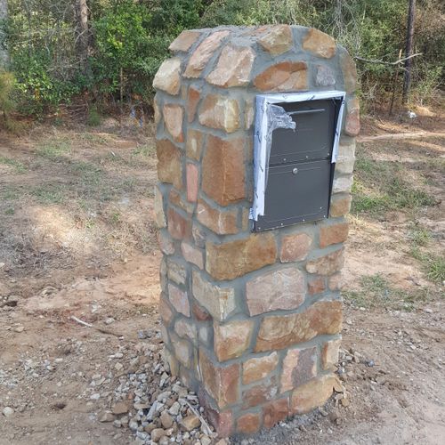 Brand new mailbox installed