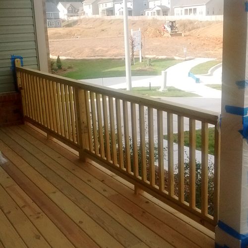 Porch renovations