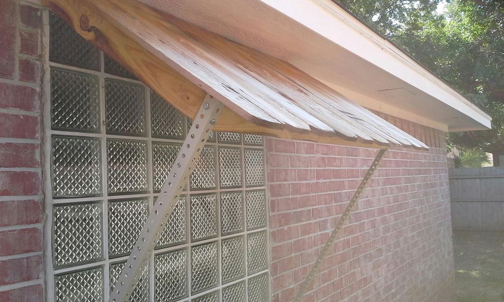 Awning over window