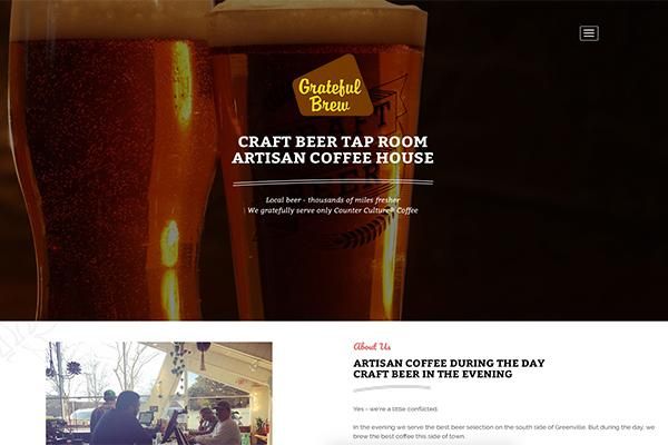 Grateful Brew is a craft beer and specialty coffee