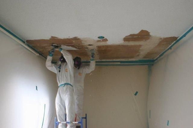 Plaster may contain asbestos