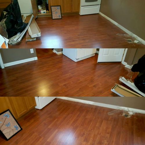 Install of Laminate Floor