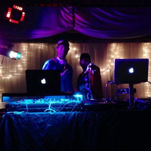 DJ Chris Taylor and DJ Jason Falen at Thirsty Thur