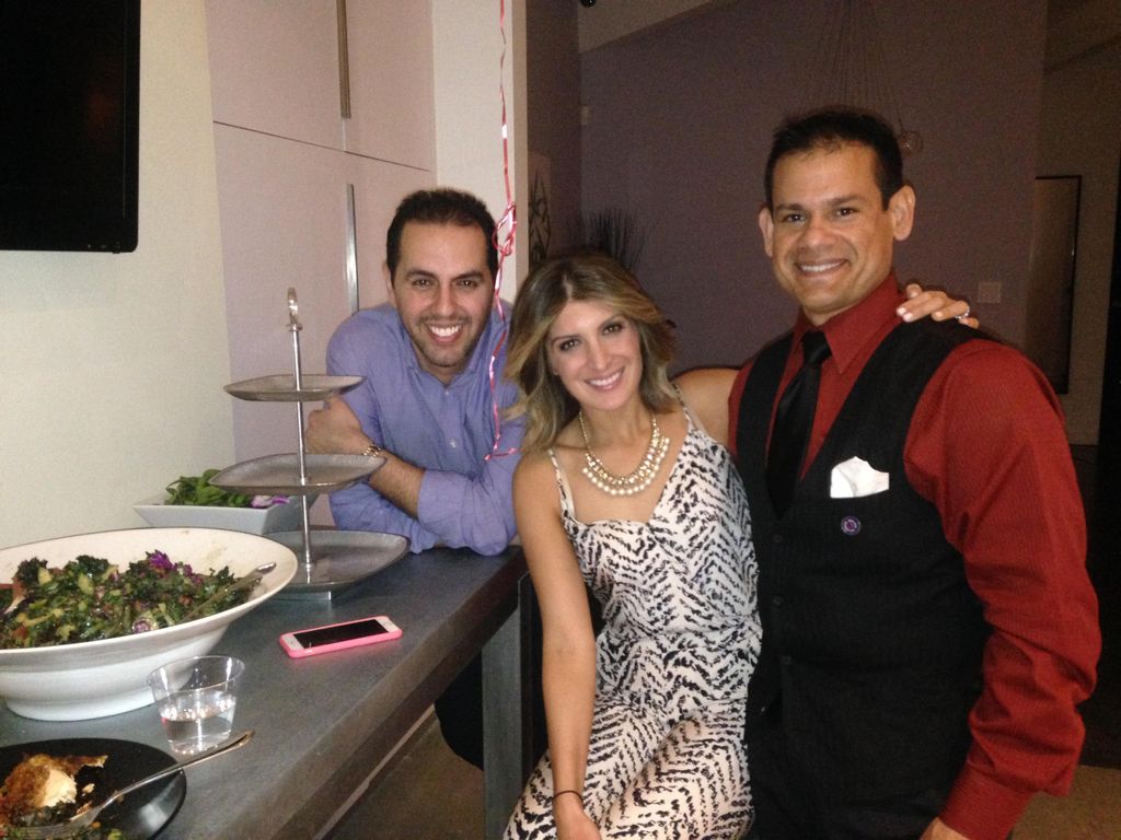 Satisfied clients after their Valentines day party