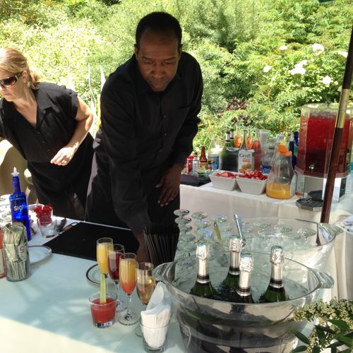 Mimosa and Bloody Mary Bar