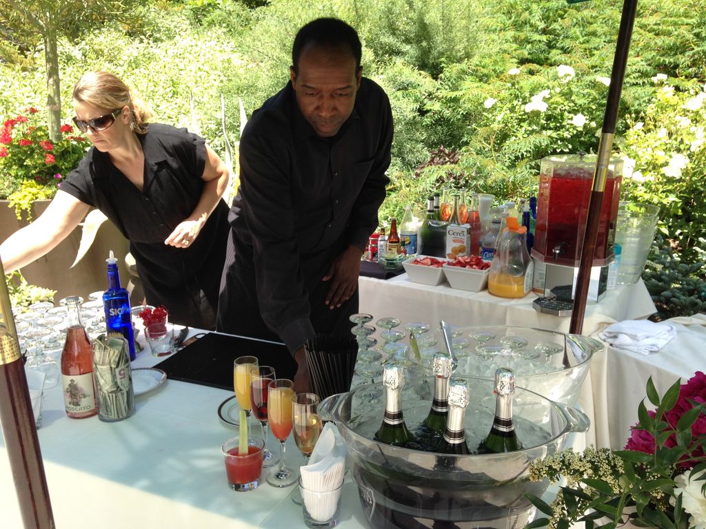 Mimosa and Bloody Mary Bar