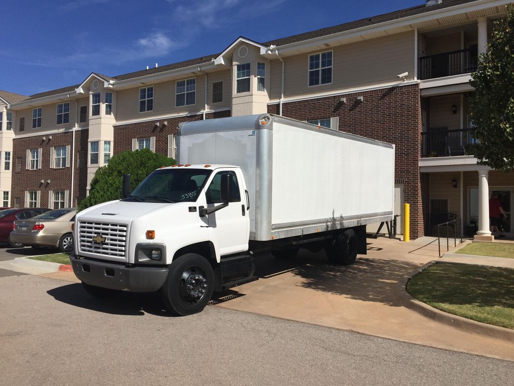 24ft box trucks with lift gate and ramp.