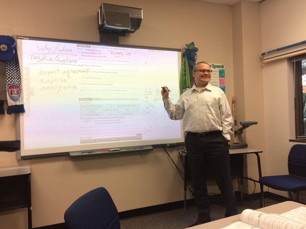 Teaching in the US.