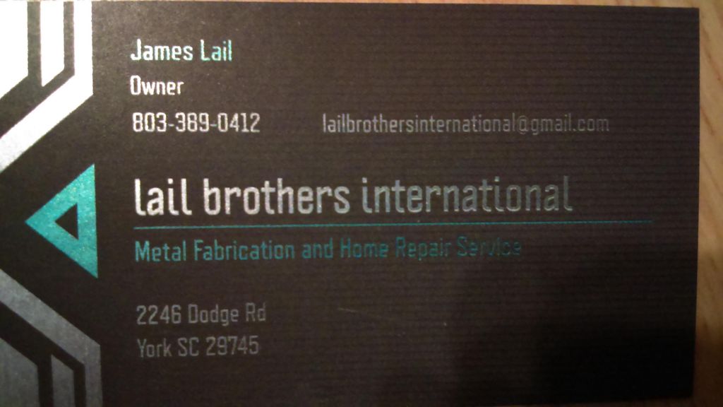 lail brothers international fabrication llc