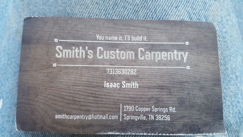 Smith's Custom Carpentry
