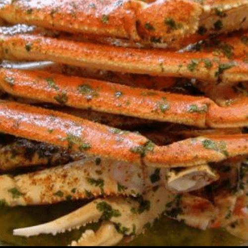 Garlic Crab Legs 

Garlic and Butter flavored crab