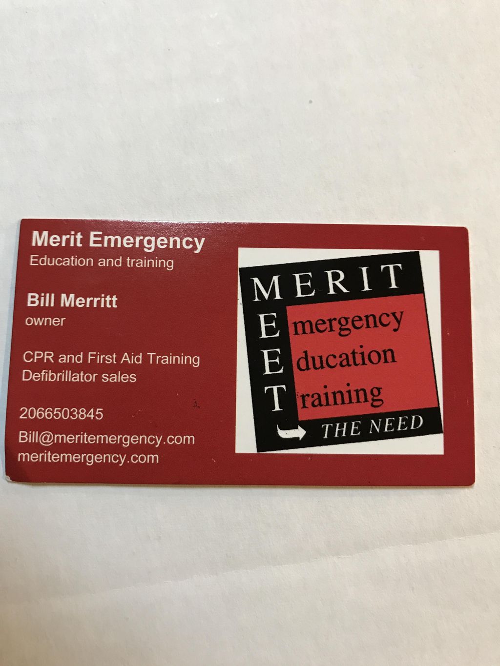 Merit Emergency Education and Training