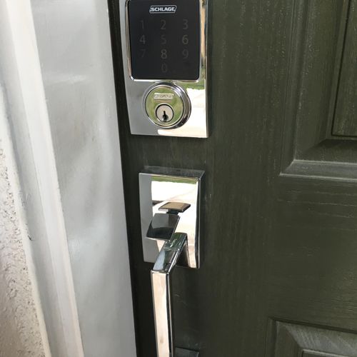 Schlage Connect  Touch Key Pad Installation