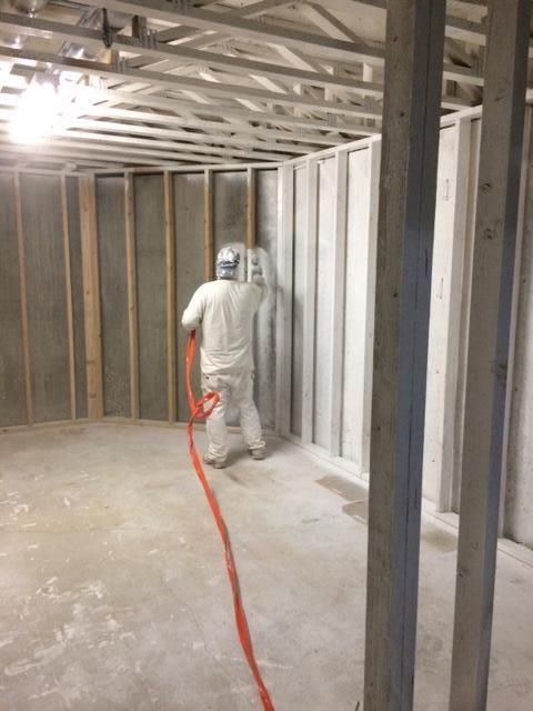 Seen here is one of our certified technicians appl