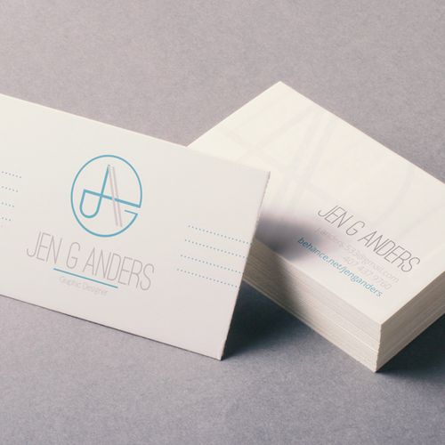 Jen G Anders Business Cards
