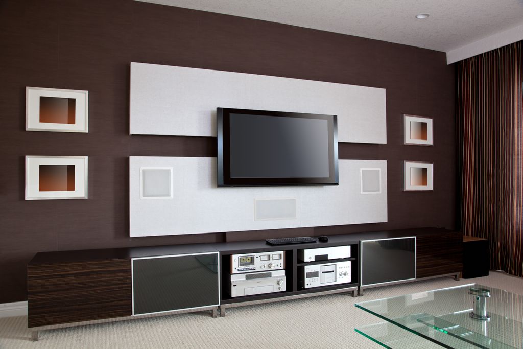 Television Mounting, Surround Sound, Ambient (Back