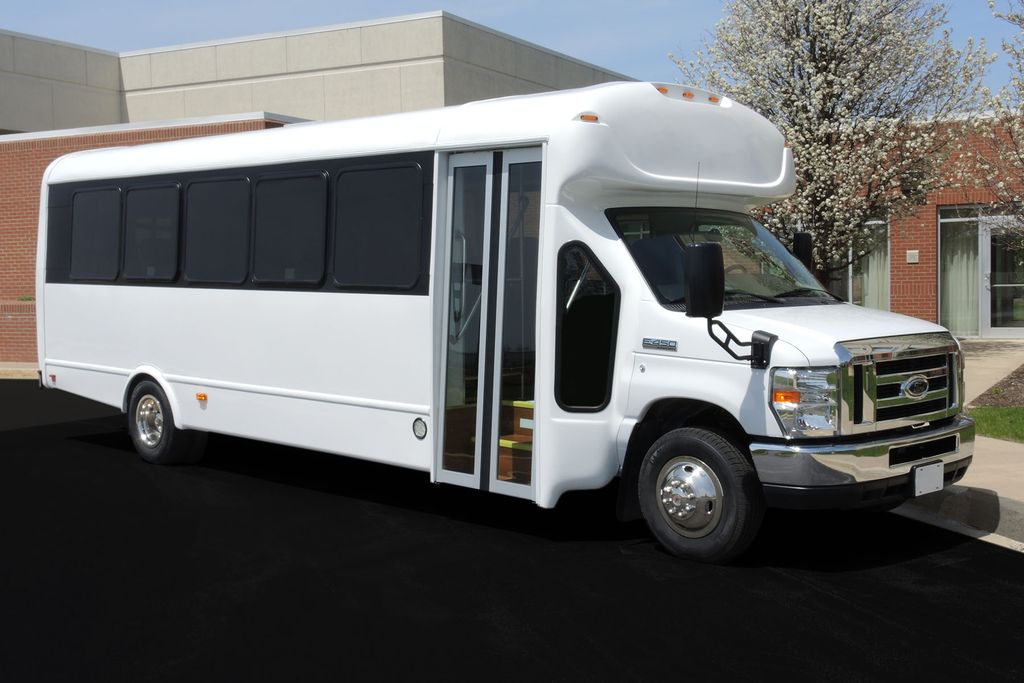 Our brand new  Traditional Limo Bus.  Perfect for 
