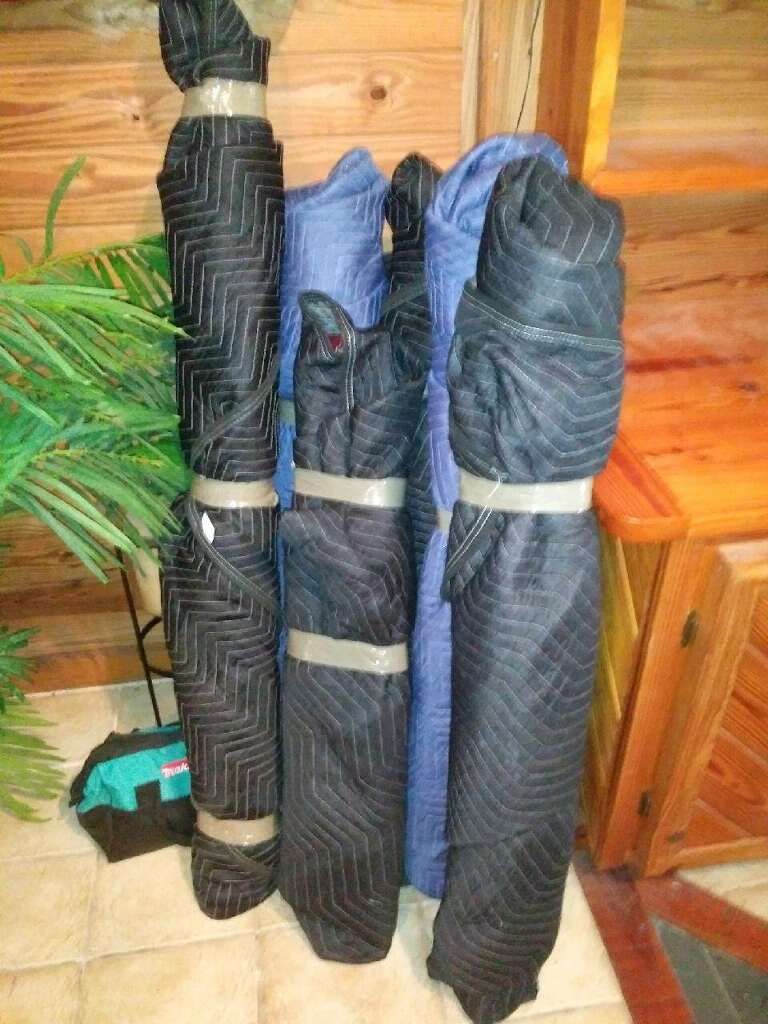 9/29 Bart table legs and bumpers wrapped