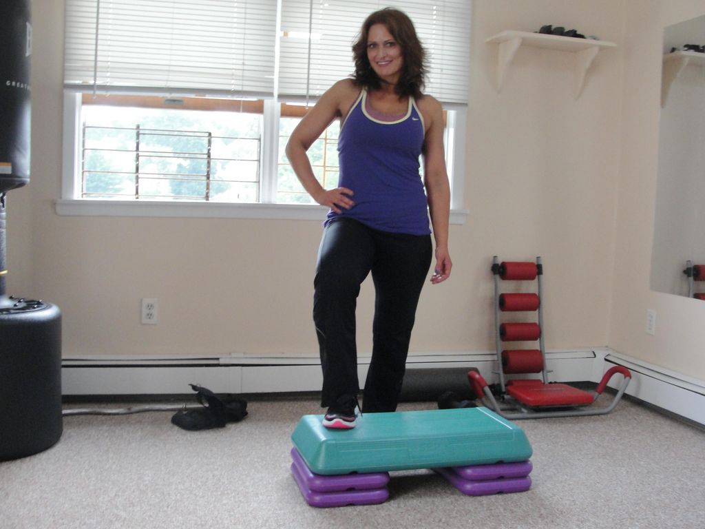 Kimberly Caso is a certified personal trainer and 