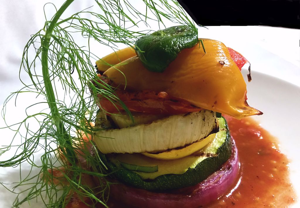 Grilled Vegetable Stack (Farm-to-table)