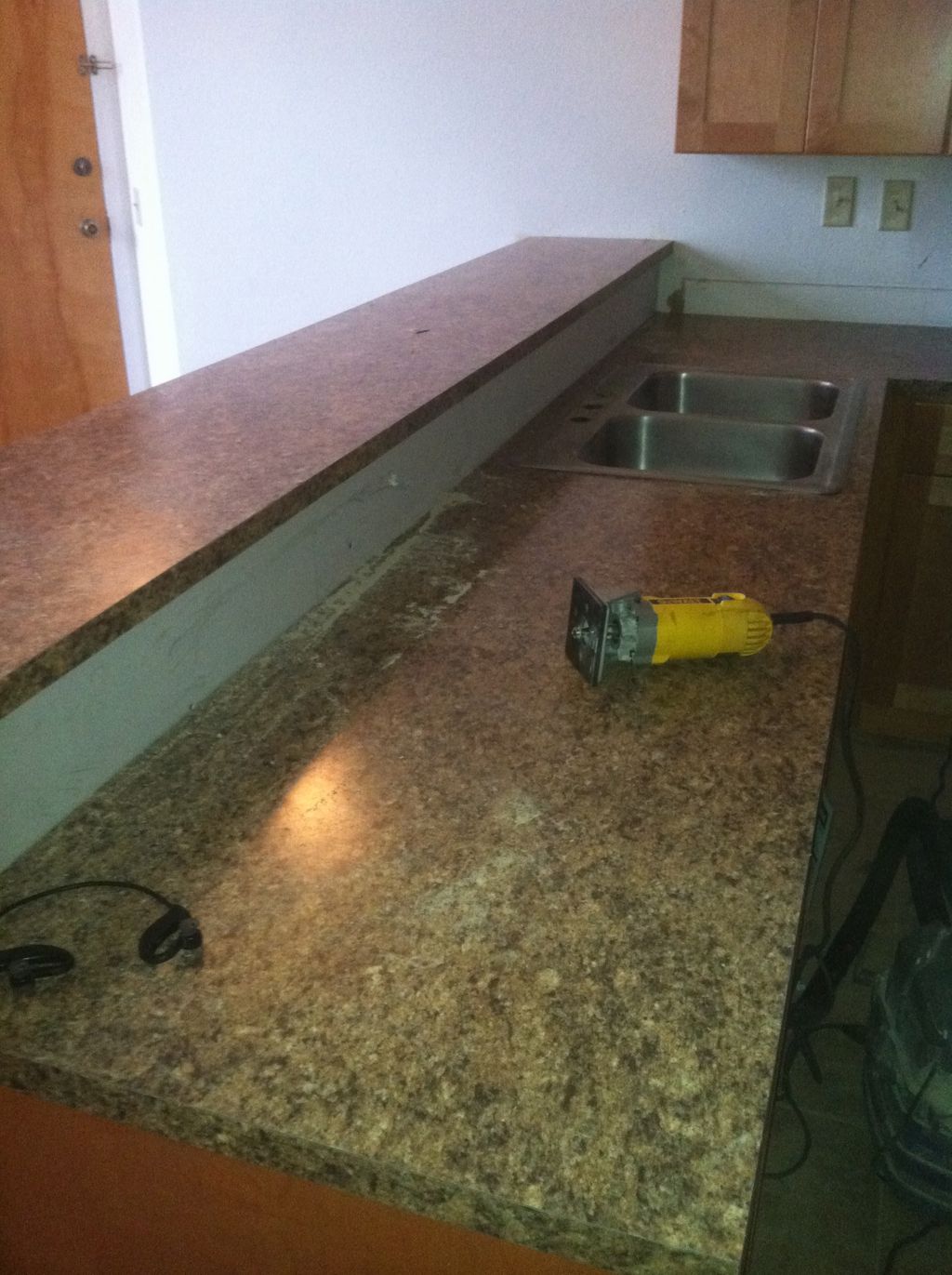 hand made countertop