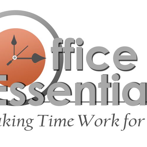 Logo for business specializing in office support s