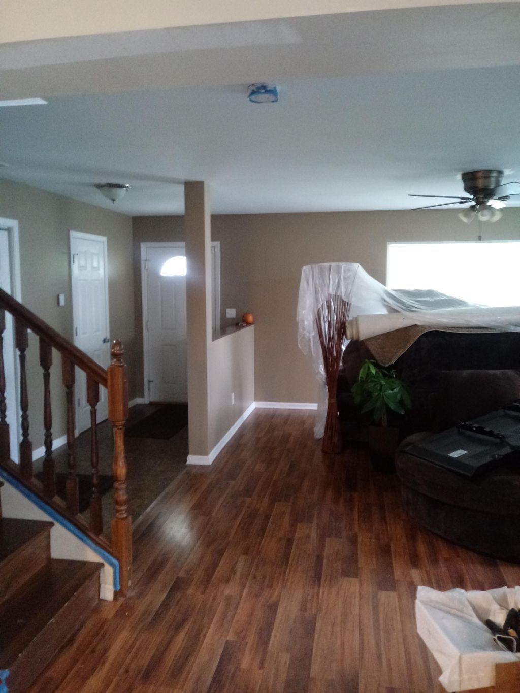 another after from the same room ( ceiling , walls