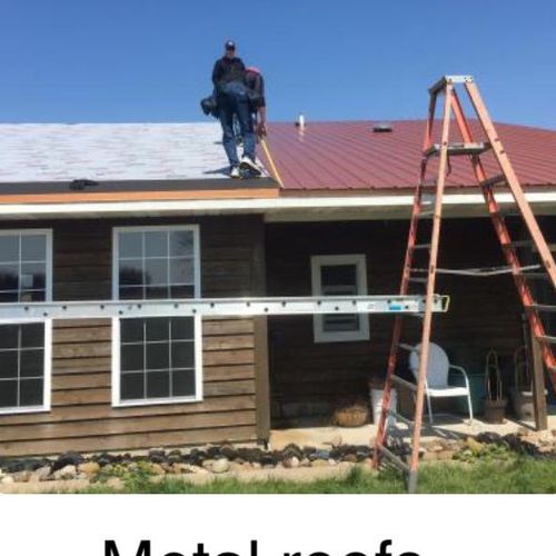 Metal roofing 