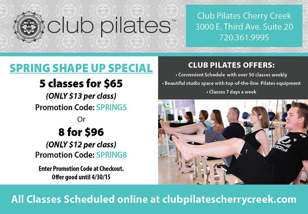 Client: Club Pilates / Cherry Creek
Location: Denv