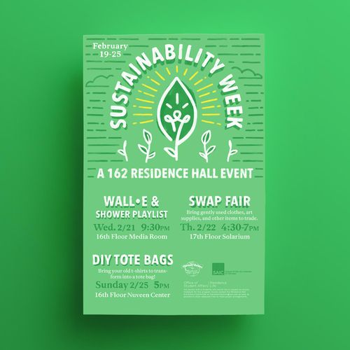 Sustainability week poster