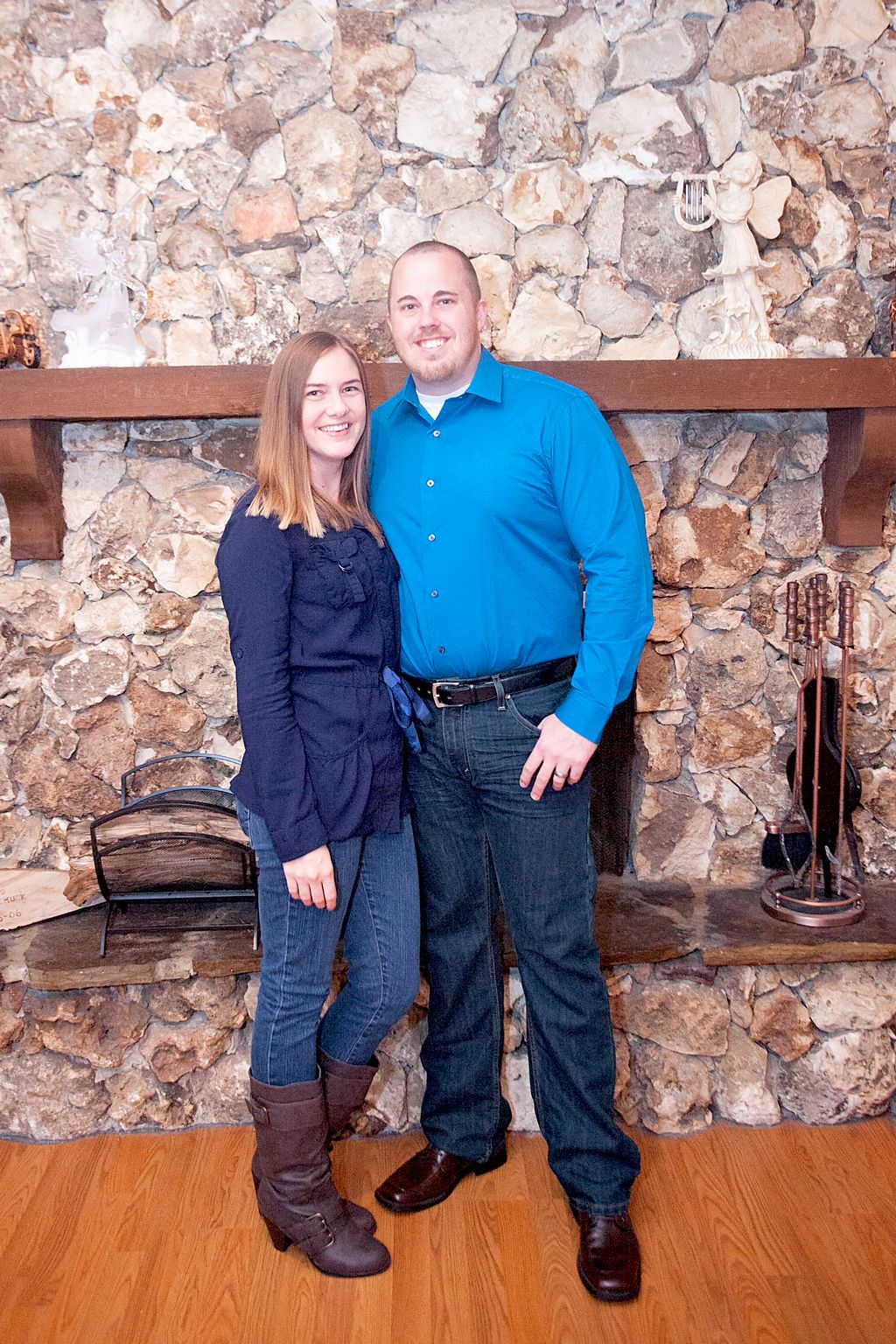 Me and my wife! She's been my rock through the ups