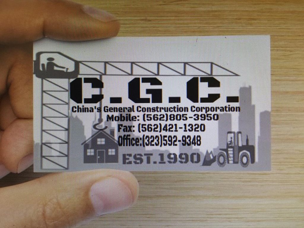 China's General Construction Corp.