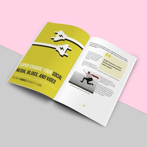 Ebook design and layout for Shark Bite SEO