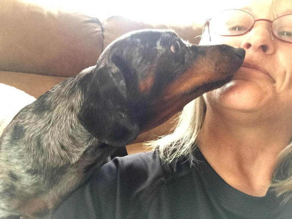 Tori loves to give kisses!