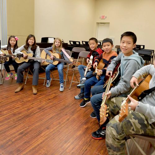 One of our youth guitar camps!